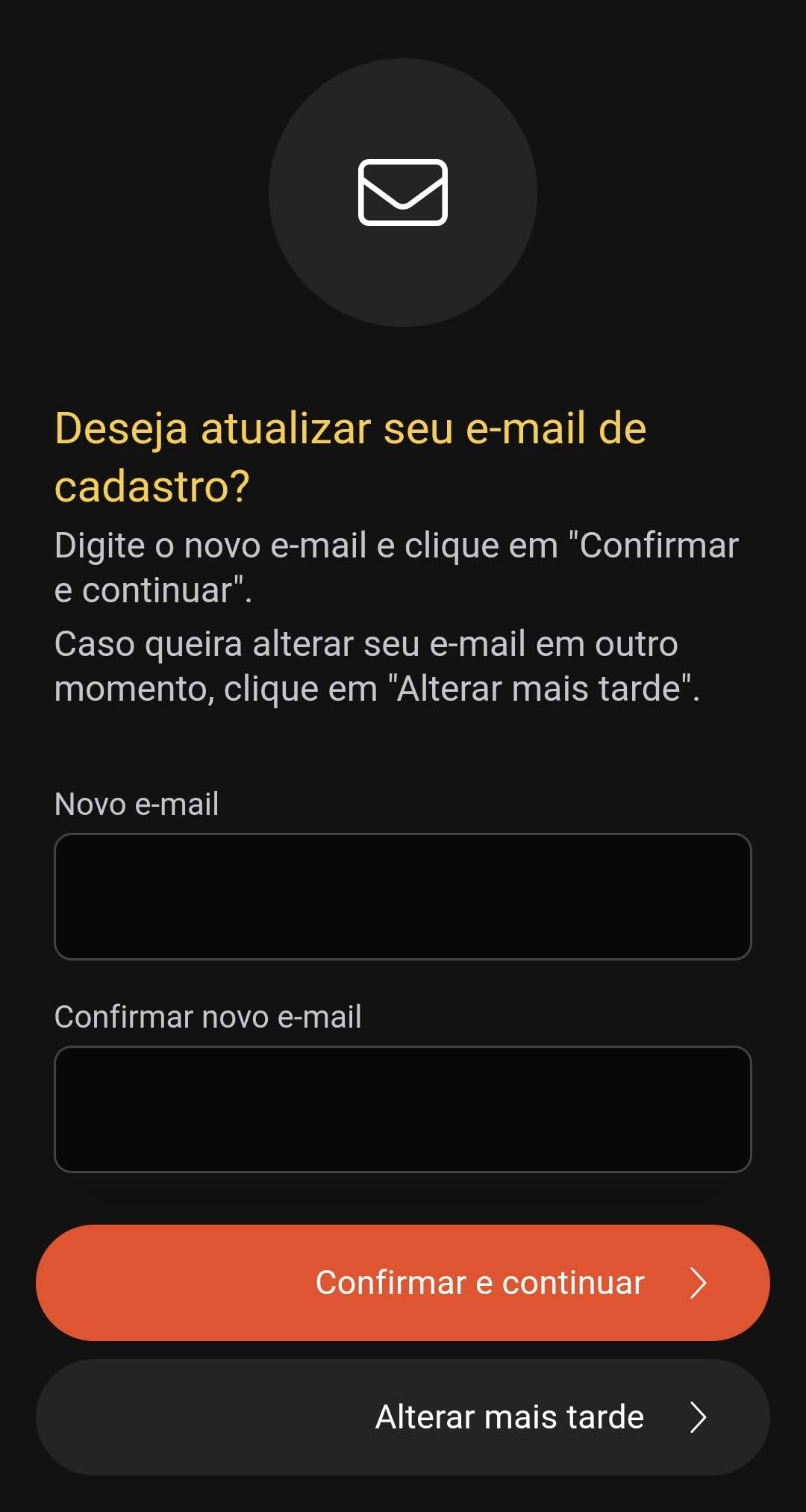 6 -Tela digitação e confirmação do novo e-mail.jpg
