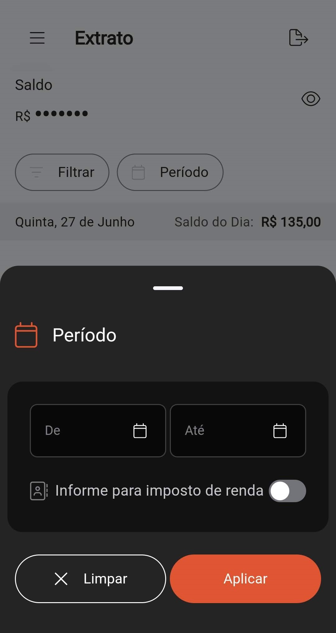 Tela seleção de tada para extrato.jpg