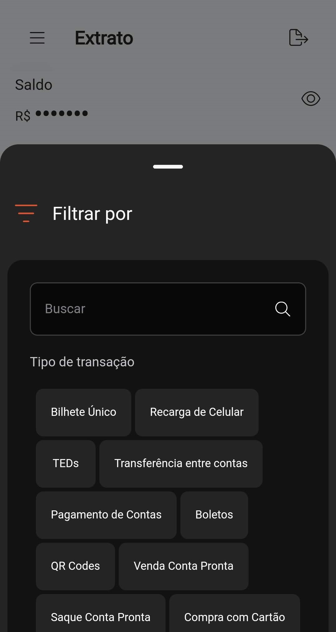 Tela filtro de transação para extrato.jpg