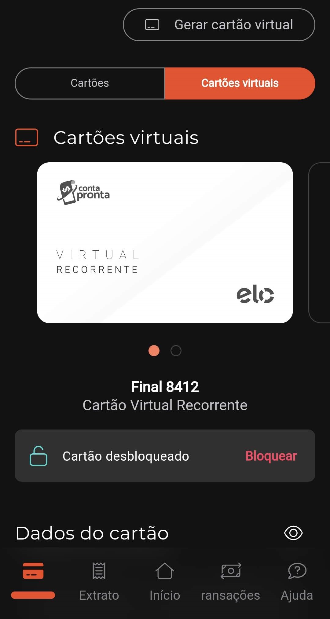 6 -Tela cartão virtual recorrente gerado.jpg