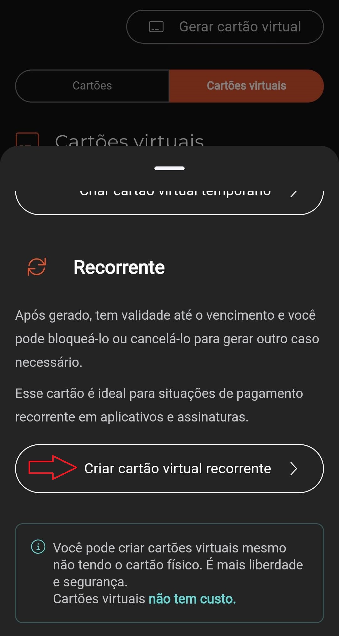 5 -Tela seleção tipo de cartão virtual - rolagem - Marcado.jpg