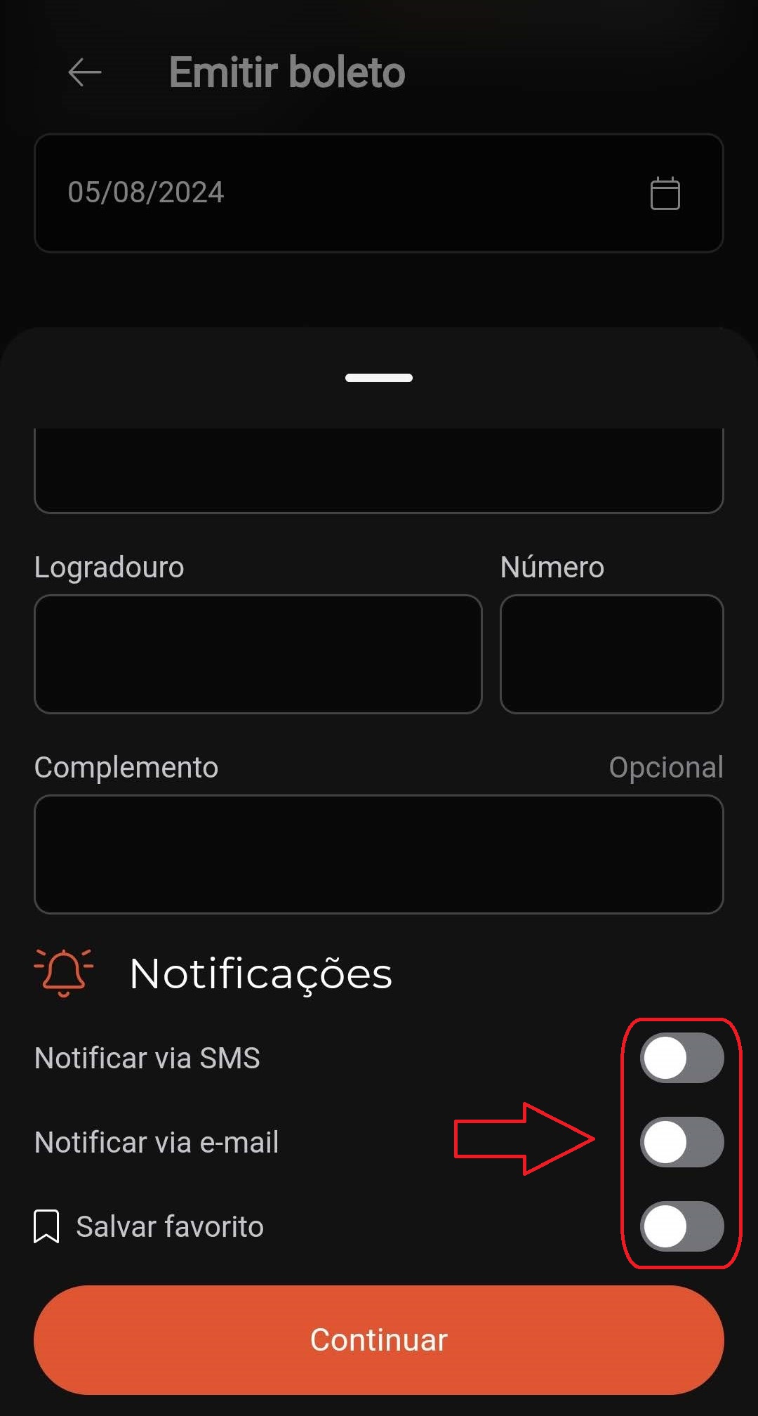 1.1.3 -Tela emissão de boleto terceiros - Preenchimento pagador - Copia.jpg
