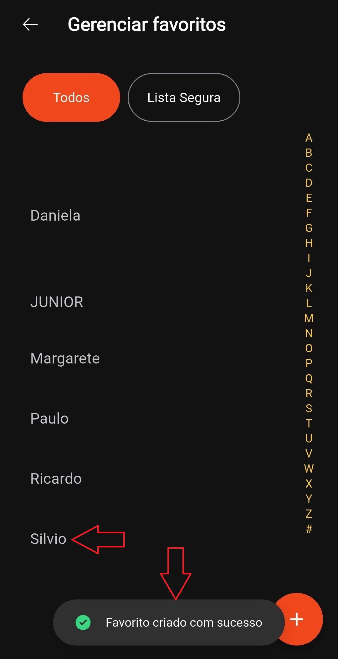 Inclusão de favorito e depois em lista segura - 4.jpg