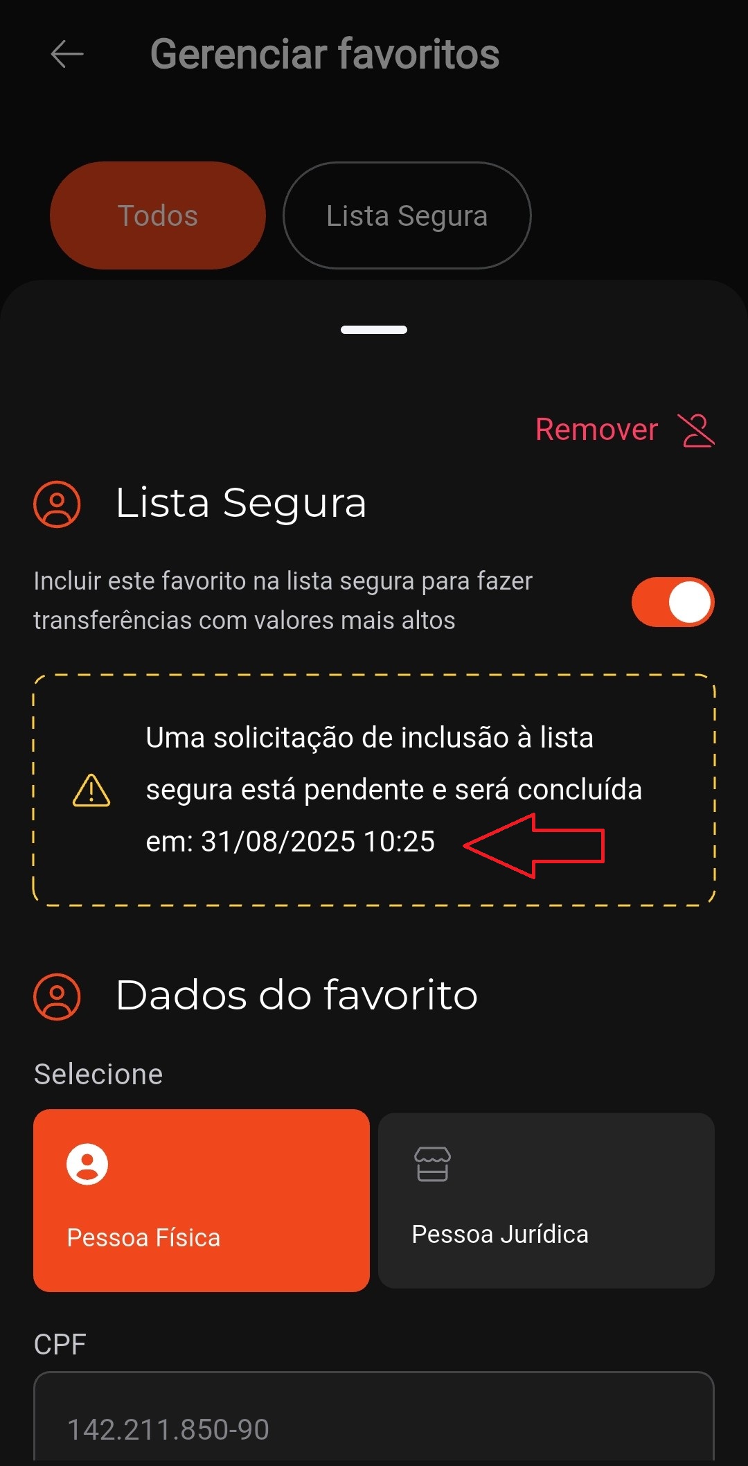 Inclusão de favorito e depois em lista segura - 7.jpg